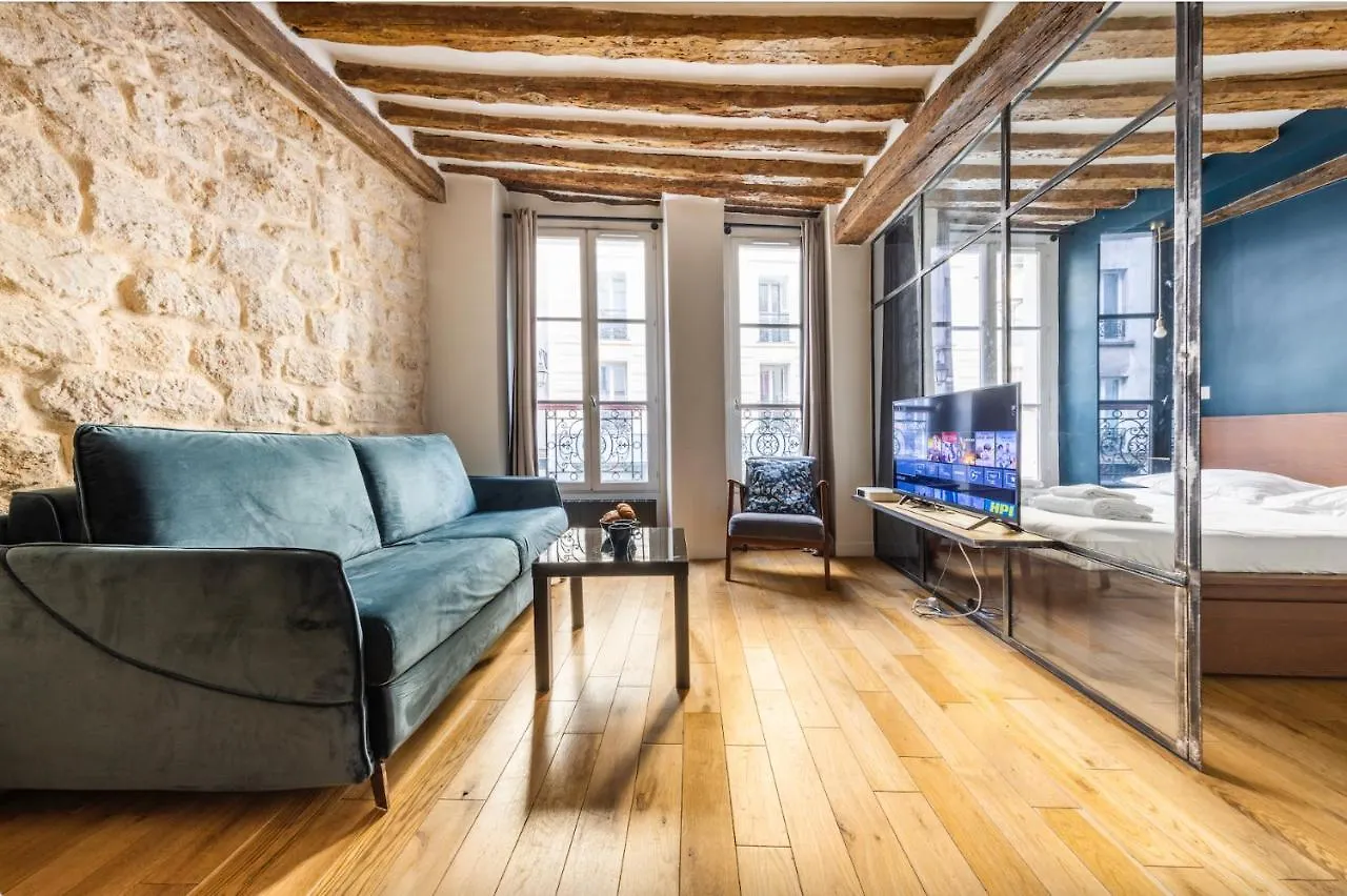 Peaceful Apartment - 1Br-4P - Arts Et Metiers Paris 0*,  France